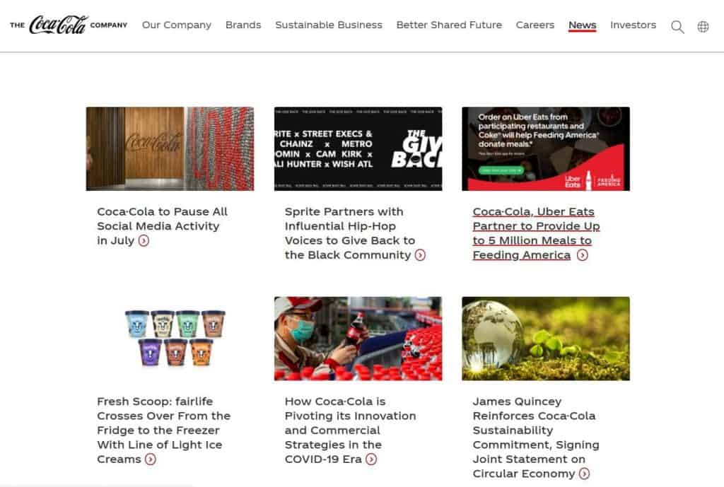 coca-cola journey blog