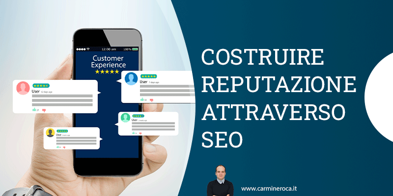 costruire reputazione online seo