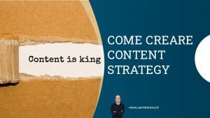 Content strategy significato esempi